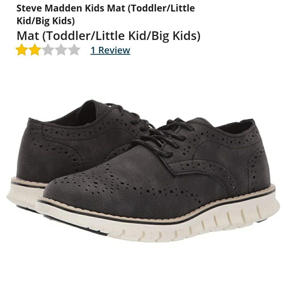 Steve Madden boys shoes, size 3, new